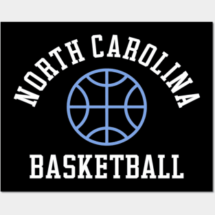 North Carolina Basketball Posters and Art